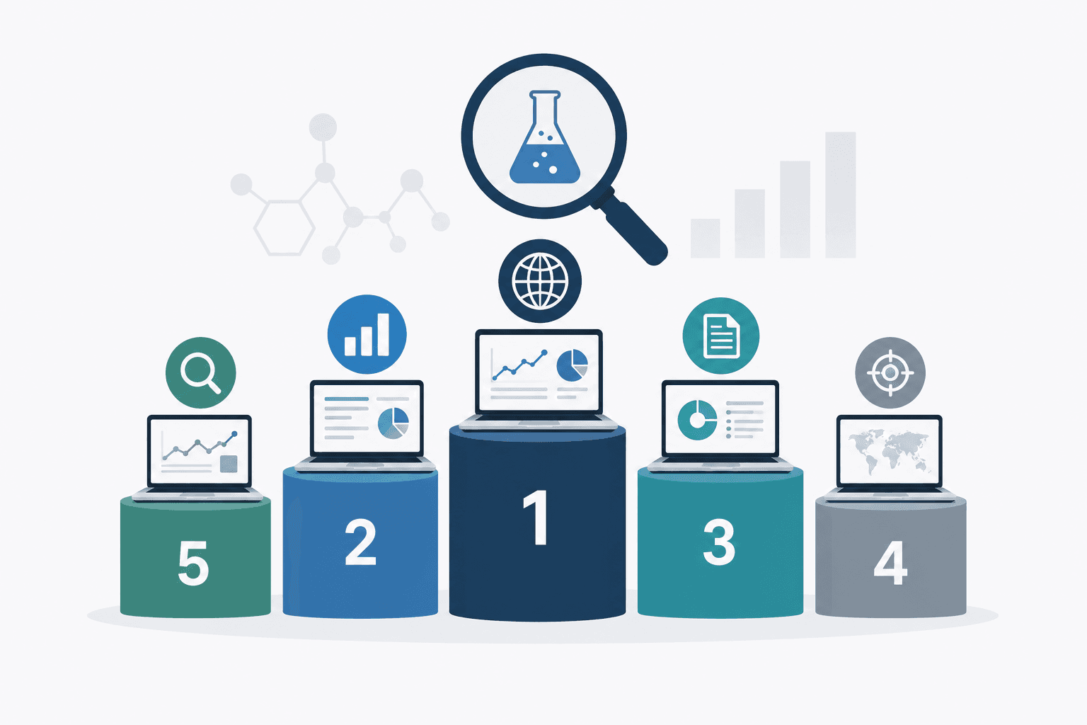 Nangungunang 5 Mga Platform ng Intelligence ng Chemical Market: Ano ang Ginagamit ng Propesyonal sa Pagkuha noong 2026