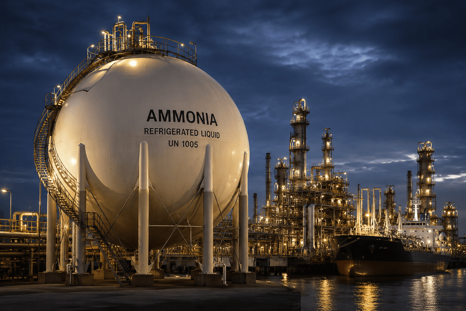 Ammonia Market Crisis Deepens as Iran Production Halt Expands Global Supply Deficit