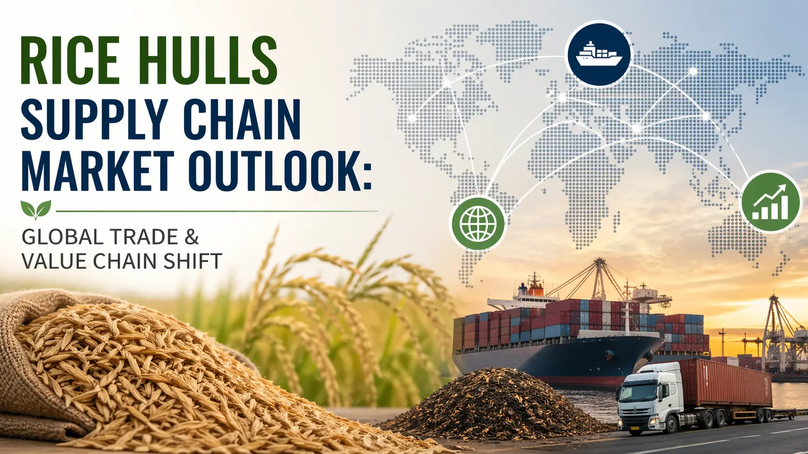 Pananaw sa Market ng Rice Hulls Supply Chain: Pandaigdigang Kalakalan at Paglilipat ng Value Chain