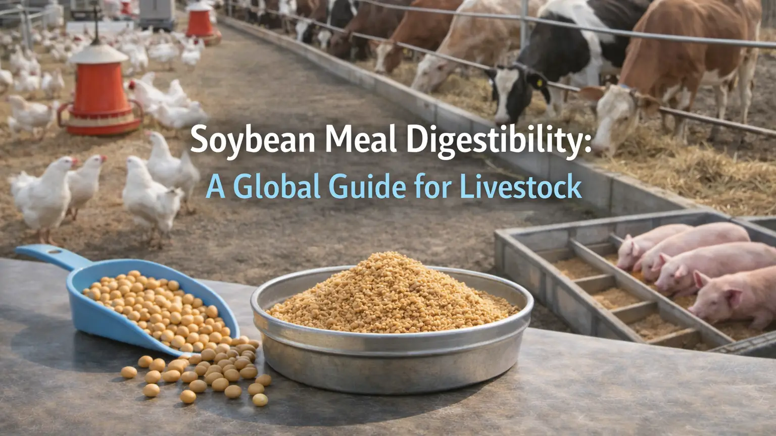 Soybean Meal Digestibility: A Global Guide for Livestock