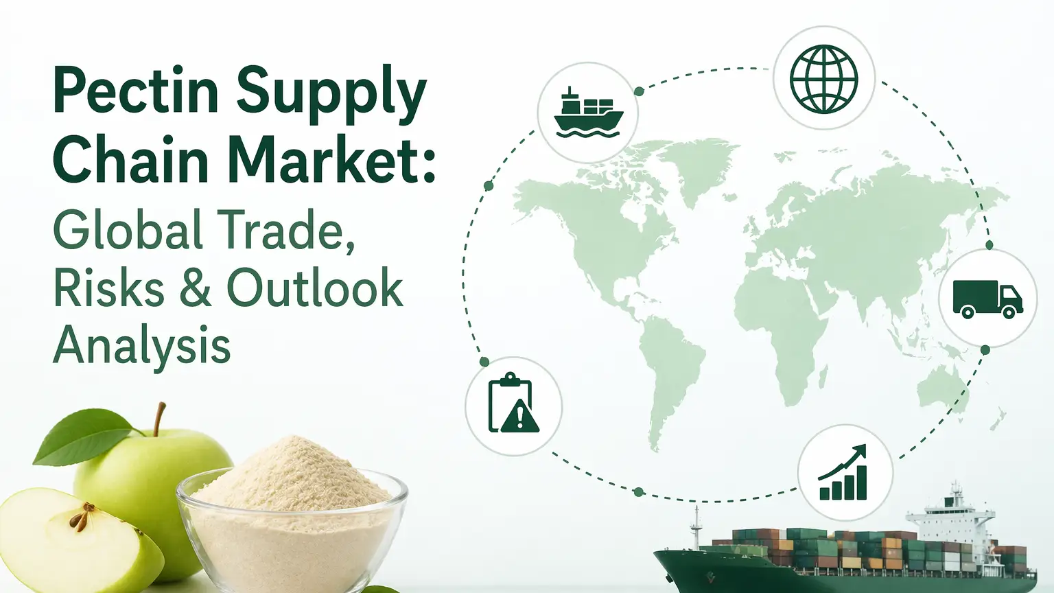 Pectin Supply Chain Market: Global Trade, Risks & Outlook Analysis
