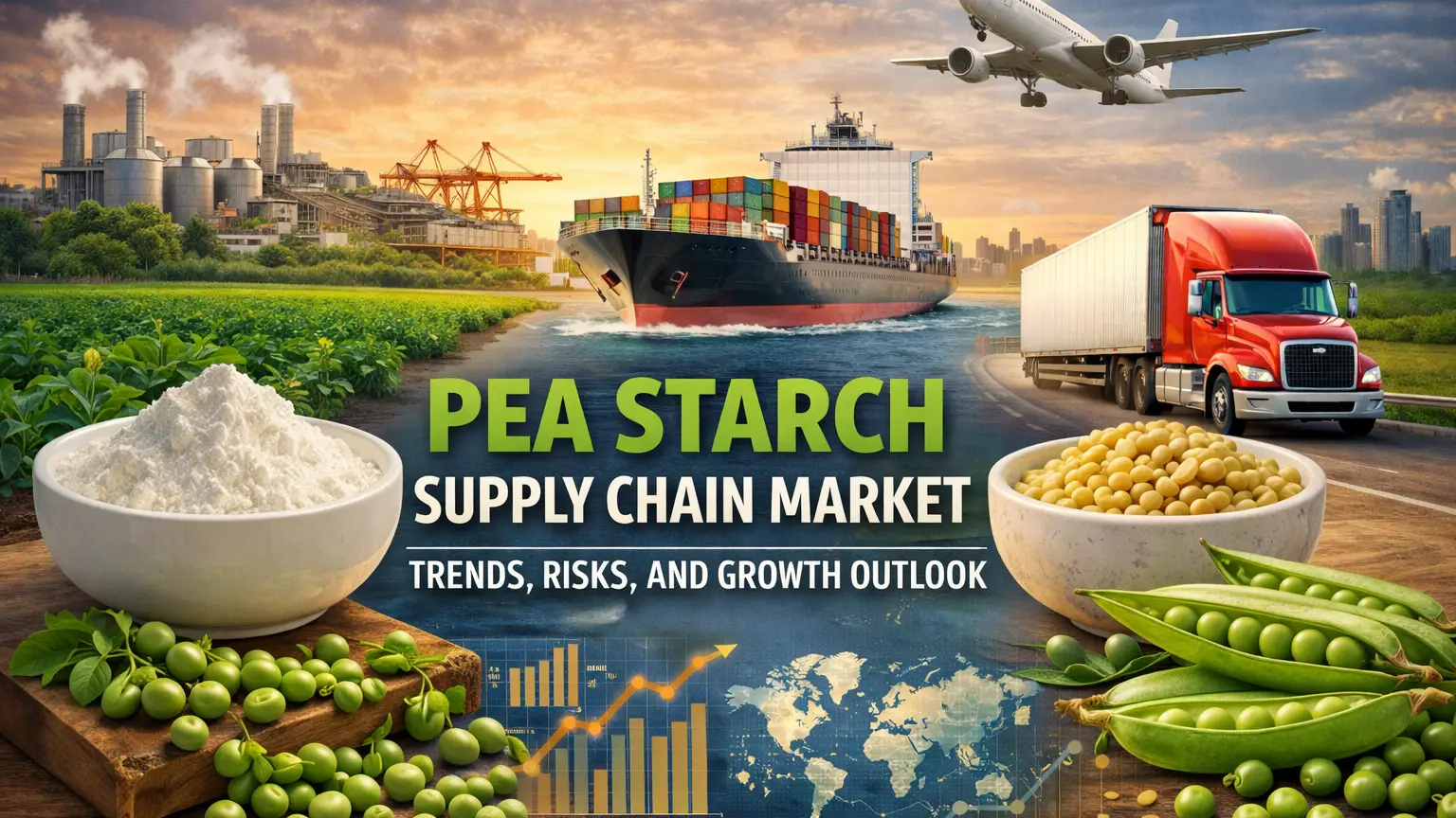 Pea Starch Market: Mga Trend, Panganib, at Pananaw sa Paglago