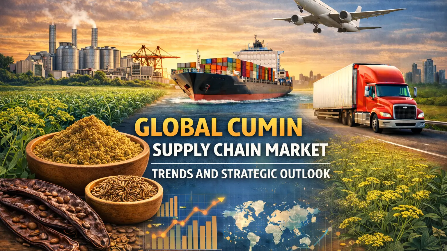 Mga Trend sa Market ng Global Cumin Supply Chain at Madiskarteng Pananaw