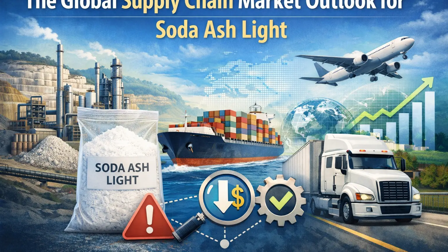 Ang Pananaw sa Global Supply Chain Market para sa Soda Ash Light