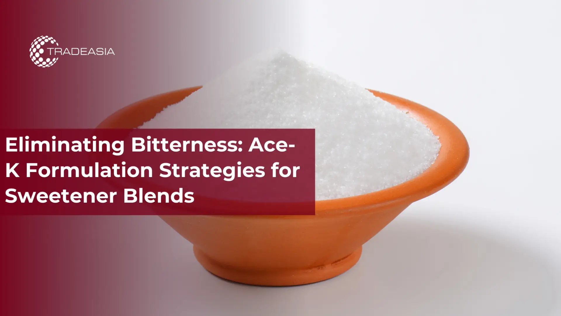 Eliminating Bitterness: Ace-K Formulation Strategies for Sweetener Blends