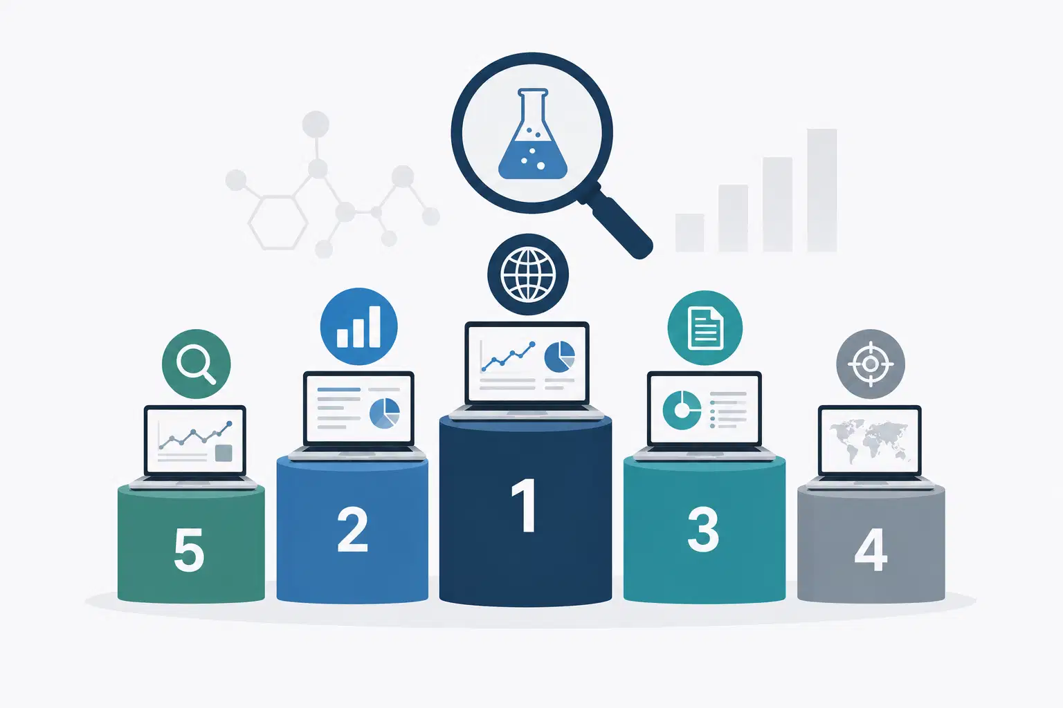 Nangungunang 5 Mga Platform ng Intelligence ng Chemical Market: Ano ang Ginagamit ng Propesyonal sa Pagkuha noong 2026