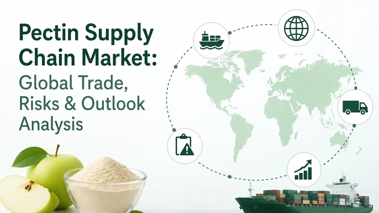 Pectin Supply Chain Market: Global Trade, Risks & Outlook Analysis